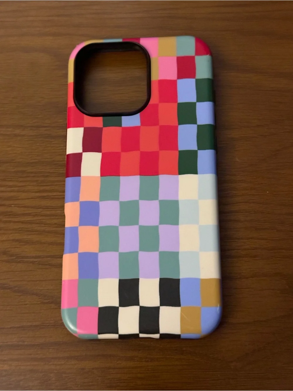 Blue Decorative Phone Case with Gold Swirl Design
